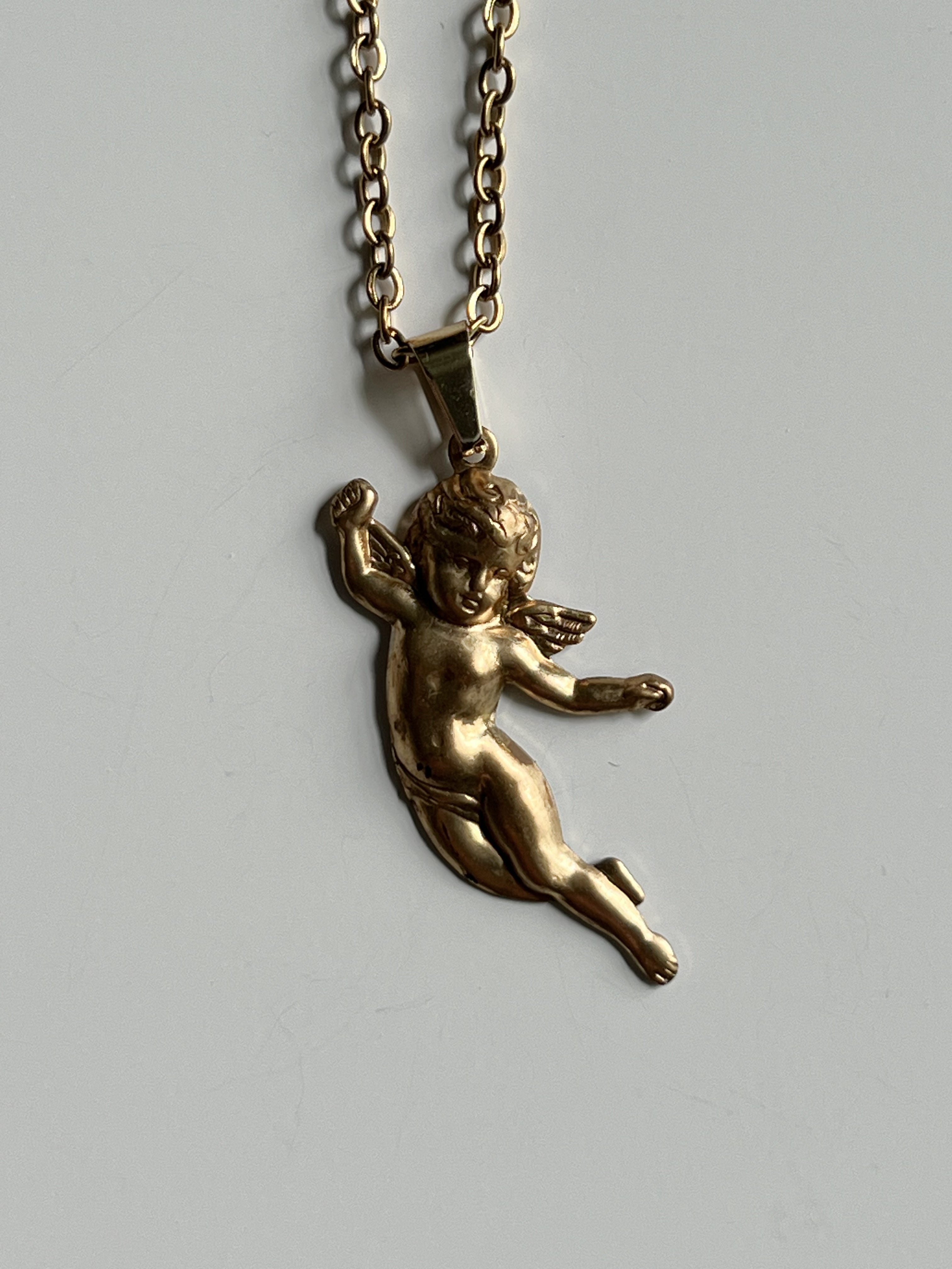 Cherub Angel Necklace